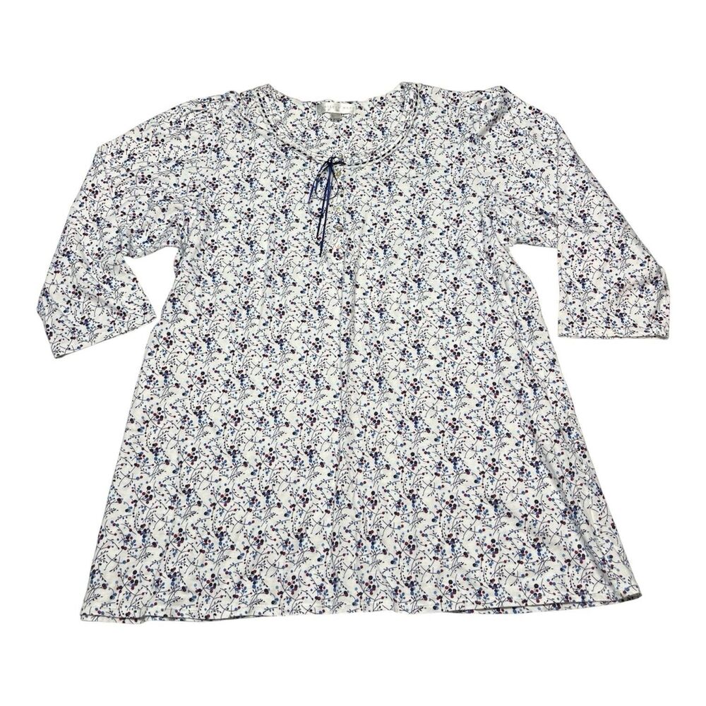 Eileen West 2X Cotton Nightgown
